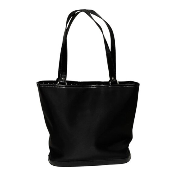 Lulu by Lulu Guinness Black Graphic Embroidered Shoulder Bag - Picture 2 of 5